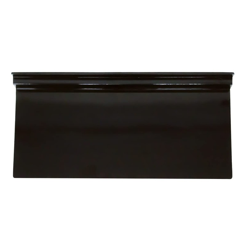 ZAPATERA DE ACRILICO PARA PANEL RANURADO | 50 PZAS (NEGRO)