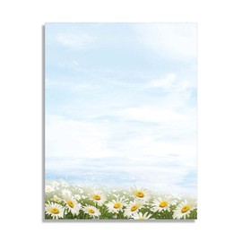 Daisy Day Stationery Paper - 80 Sheets