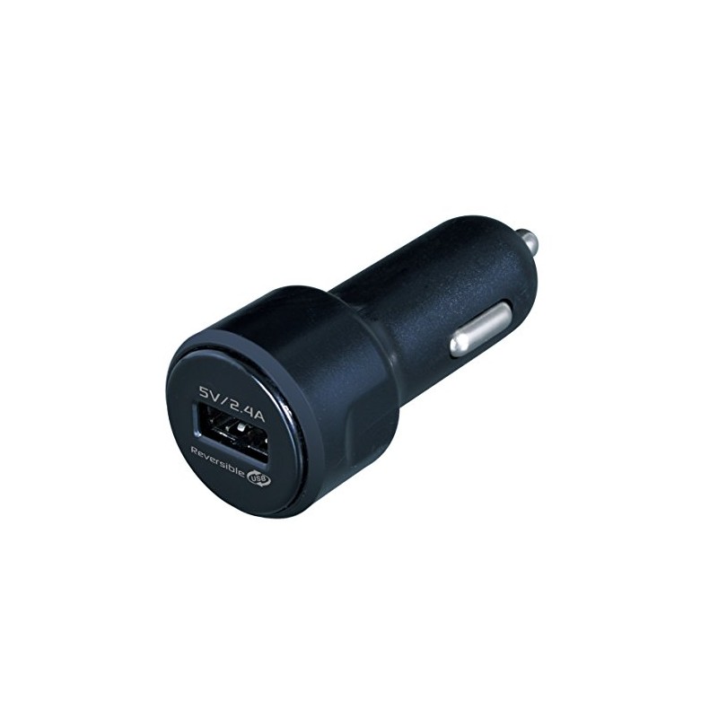 セイワ(SEIWA) 車内用品 シガーソケットタイプ充電器 リバーシブルUSBソケット 5V2.4A 1口 F265