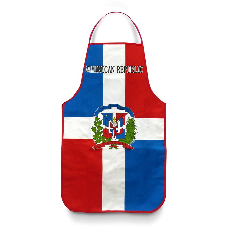 Dominican Republic Flag Kitchen & BBQ Set w/ Apron, Oven-mitt