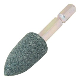 SK11 Hexagonal Shaft Whetstone with Shaft for Stone and Woodworking 0.6 x 1.3 inches (16 x 32 mm) GC80JV No.R-HEX