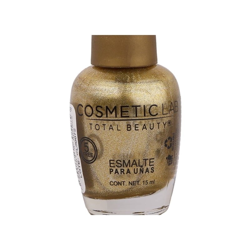 Esmalte para uñas Cosmetic Lab Total Beauty oro 15 ml
