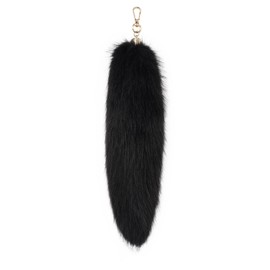 Izemisonico Tail Key Holder, Mofufufu, Tail, Accessory, Cosplay, Fox, Dog, Cute Tail, Cosplay, Costume, Costume, Anima, Strap, Black