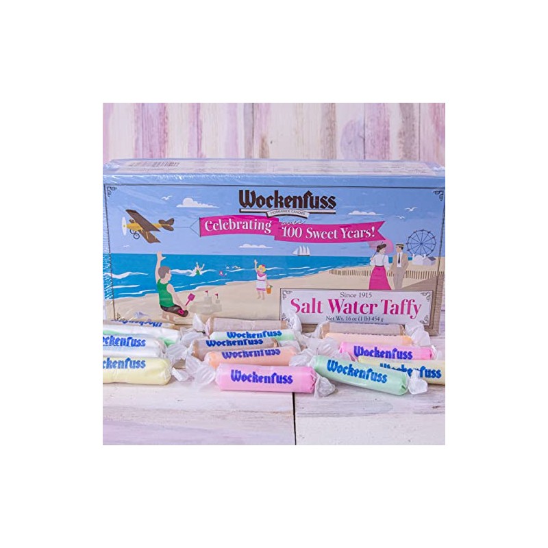 Wockenfuss Candies Banana Taffy, 1lb