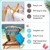 Boao 8 Pcs Large Towel Bands for Beach Chairs 15.75"