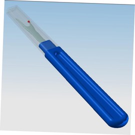 CORHAD 12pcs Seam Ripper with Plastic Handle and Cover Thread Unpicker Sewing Tools for Crafting and Removing Unwanted Tags Random Color