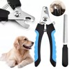 Paifeancodill Dog Nail Clippers, 2 Pack Pet Nail Trimmer Clipper