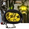 OZ-USA E-bike 2-Pin High Output LED Headlight Neon Yellow Compatible