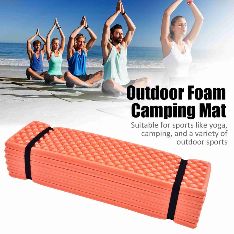 Outdoor Foam Camping Mat Folding Beach Tent Sleeping Pad Waterproof