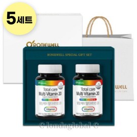 Roniwell Total Care Multivitamin 20 Chuseok Gift Set 900 tablets / 로니웰 토탈케어 멀티비타민 20 추석 선물 세트 900정