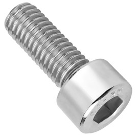 PRIOstahl Cylindrical Screws with Hexagon Socket Fully Threaded Screws Hex Screws – Pack of 10 Size: M8 x 20 mm DIN912 IS04762-A2-70 Screws for Mechanical Engineering Furniture Construction Rustproof