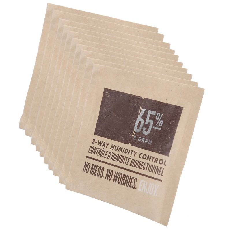 10Pcs Mini 2‑Way Humidity Control Sealing Cigar Humidifier Bag for