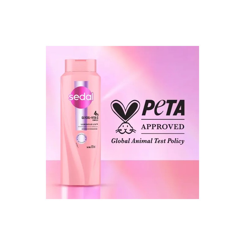 Acondicionador Sedal Luminous UV 620 ml