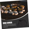SUPVOX Outdoor BBQ Grill Cover Uv Resistant Round Barbecue Protection