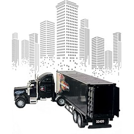 Big Daddy Heavy Duty Tractor Trailer Cargo Transporter with Cargo Hold