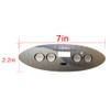 WOLIDAODAO MRQ650-0648 Spa Replacement Topside Sticker 4-Button Compatible with Most