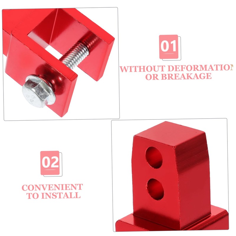 Mikinona Rear Riser for Motorcycles Absorbers Height Extension Comfortable Ride