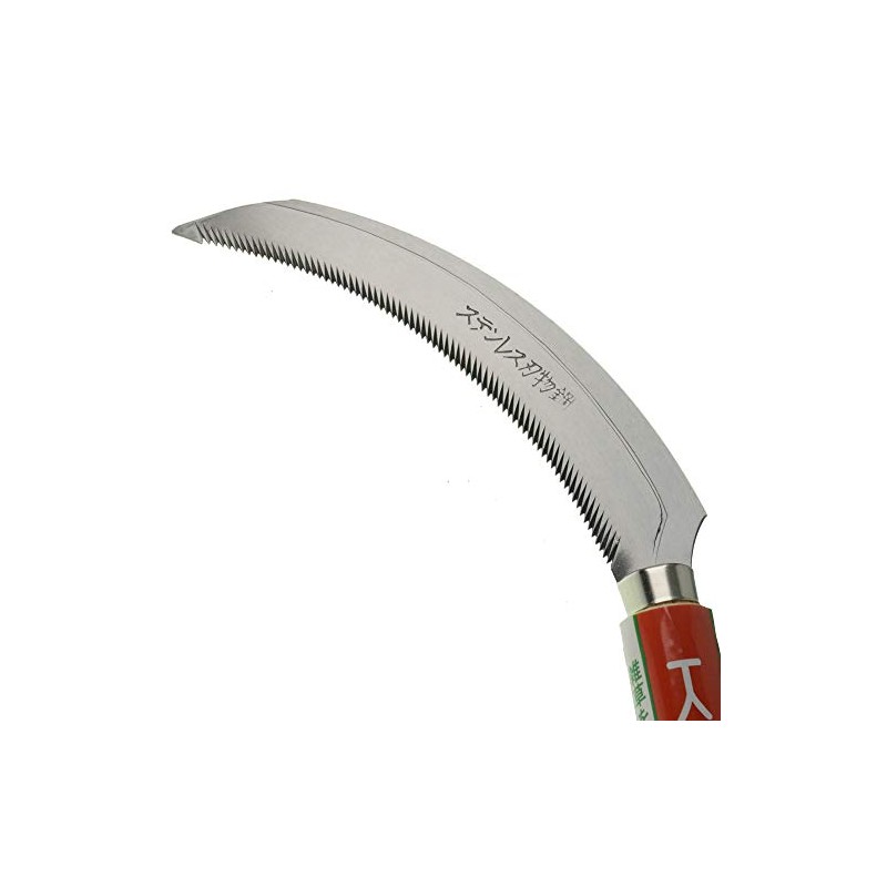 KEYI EYI Grass Sickle,Saw Tooth Sickle, Hand held Sickle Tool,Harvest