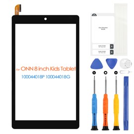 for ONN 8" Kids Tablet Screen Replacement, Touch Screen for ONN 8" Kids Tablet 100044018G 100044018P Digitizer Touchscreen Glass Panel with Repair Tools (Not LCD)