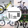 33.9x600 Mountain Bike Lengthen Saddle Seatpost Aluminium Alloy Folding Bicycle