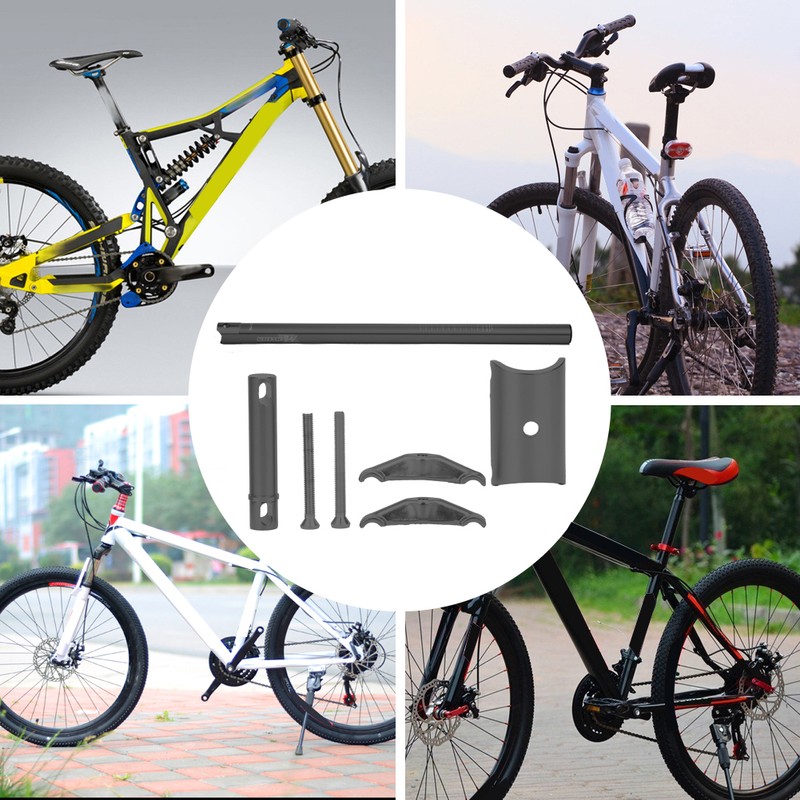 33.9x600 Mountain Bike Lengthen Saddle Seatpost Aluminium Alloy Folding Bicycle