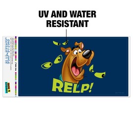 GRAPHICS & MORE Scooby-Doo Relp! Automotive Car Window Locker Bumper Sticker
