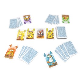 Zoch Gigi Gacker 601105178 (Card Game from 8 Years) Turbulent Chicken Family Game for 2-5 Players, Approx. 20 Minutes Game Duration per Game Round
