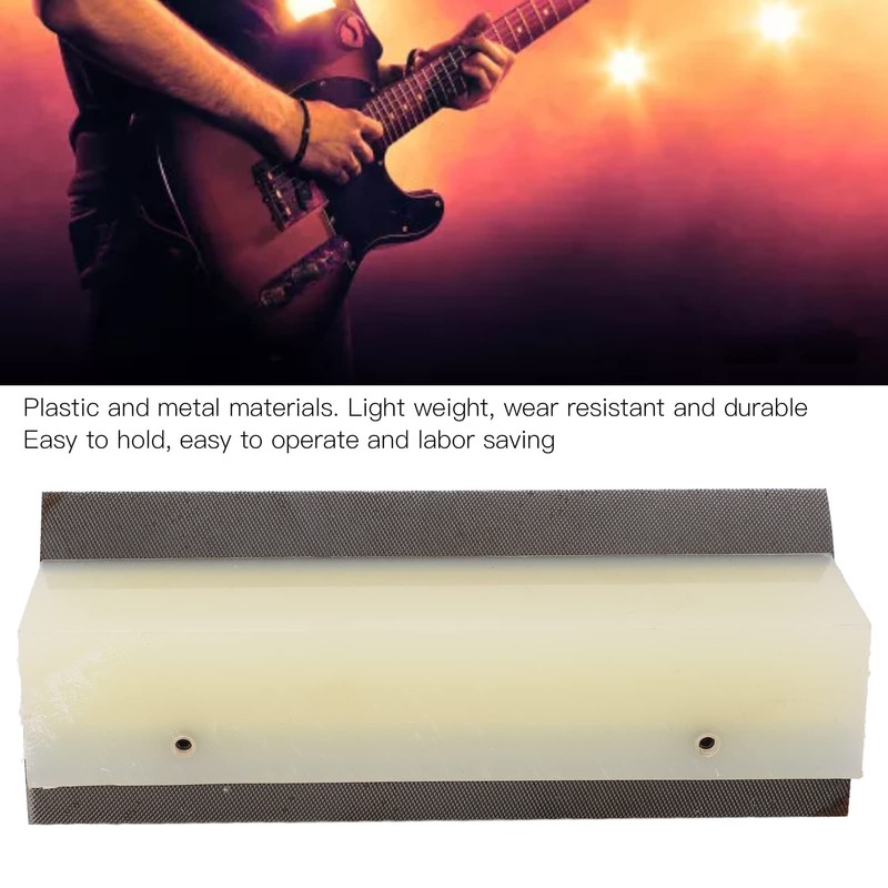 45° Fret File Guitar Fret File Polishing File Edge Chamfering