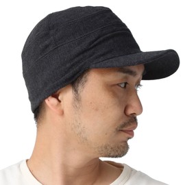 regnuu Summer Hat, Men's, Cool, Large Size, Hat, Summer, Washable, Summer, 100% Cotton, Pique Mesh, Work Cap, Large Size, Unisex, Women's, Cap, Large Size, Golf, Tennis, Sports, Climbing, Summer,