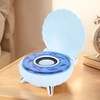 Bewinner Mini Bluetooth Speaker with Unique Seashell Shape Design, Cute