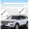 11-19 Explorer Windshield Outer Trim Pillar Front Molding Right+Left Replacement