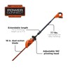 BLACK+DECKER 20V MAX Cordless Pole Hedge Trimmer, 18-Inch (LPHT120)