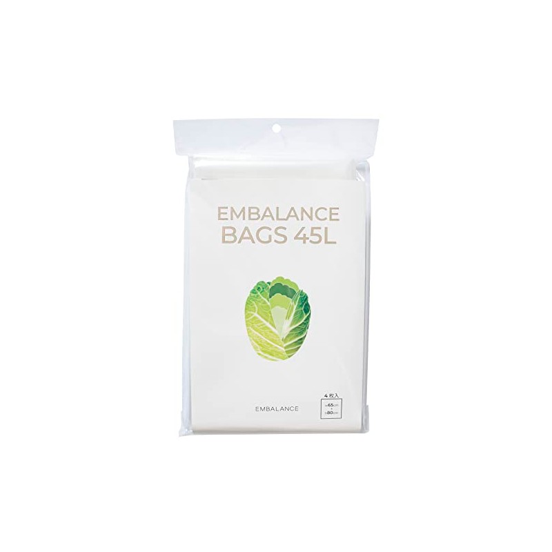 Willmax EMBALANCE Freshness Retention Bag, 1.6 gal (45 L), Made