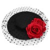 Flower Mesh Fascinator Hats Women Derby Hat Cocktail Tea Ball