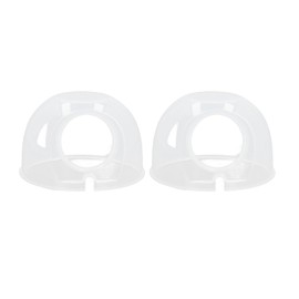 Pump Milk Collector Cup, 2Pcs Plastic Pump Milk Collector Cup Accessories for Momcozy S12 S9 S10 for Kmaier