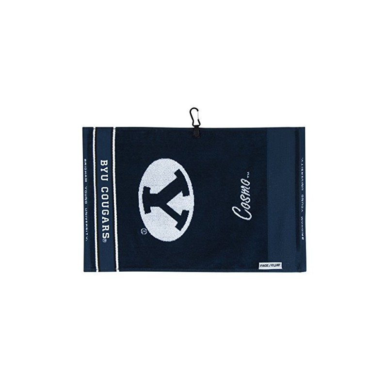 BYU Cougars Face/Club Jacquard Towel