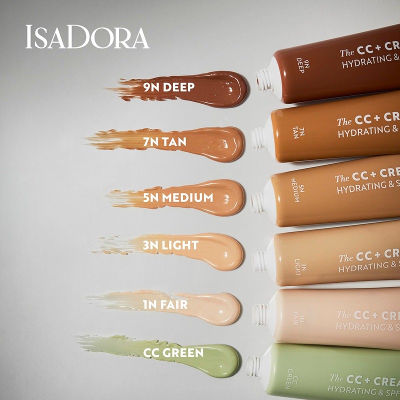 Isadora The CC + Cream (Tan 7N, 30 ml)