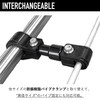 Koei KFBS25B-4315 Anti-Vibration Resin Double Pipe Clamp Bracket Set, 1.0