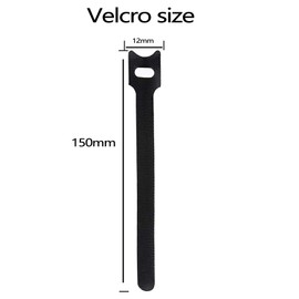 Eupneicu Cable Ties [Pack of 50], Reusable Cable Ties, for Home and Office Cable Organiser