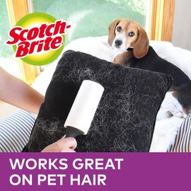 Scotch-Brite Scotch Brite Pet Hair Extra Sticky Lint Roller Refill 70 Easy Tear Sheets