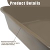 Blaucasa 1 Pack Extra Large Dog Litter Box Pan Tray