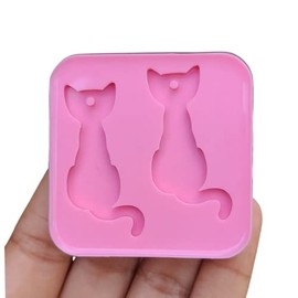 Cat Mold - Earrings Mold - Resin Molds - Cats Jewelry Making - Cat Mold for Epoxy Resin - Jewelry Mold - Pets Mold - Animal Molds