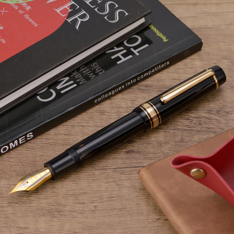 Yongsheng Junlai 930 Acrylic Fountain Pen, Size 9 Broad Nib