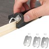 Woodworking Edge Trimmer Aluminum Alloy Manual Wood Edge Planer Arc
