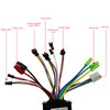 Electric Bike Controller Kit 17A 3 Modes Speed Controller 22.2mm