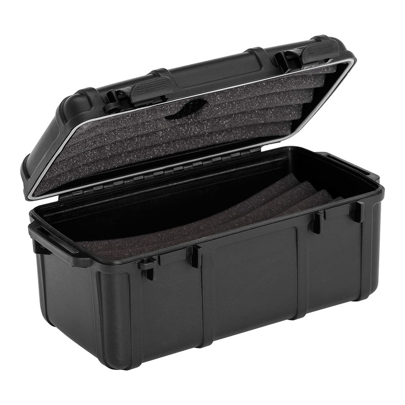 Cigar Caddy Waterproof Travel Cigar Humidor for 15 Cigars, First