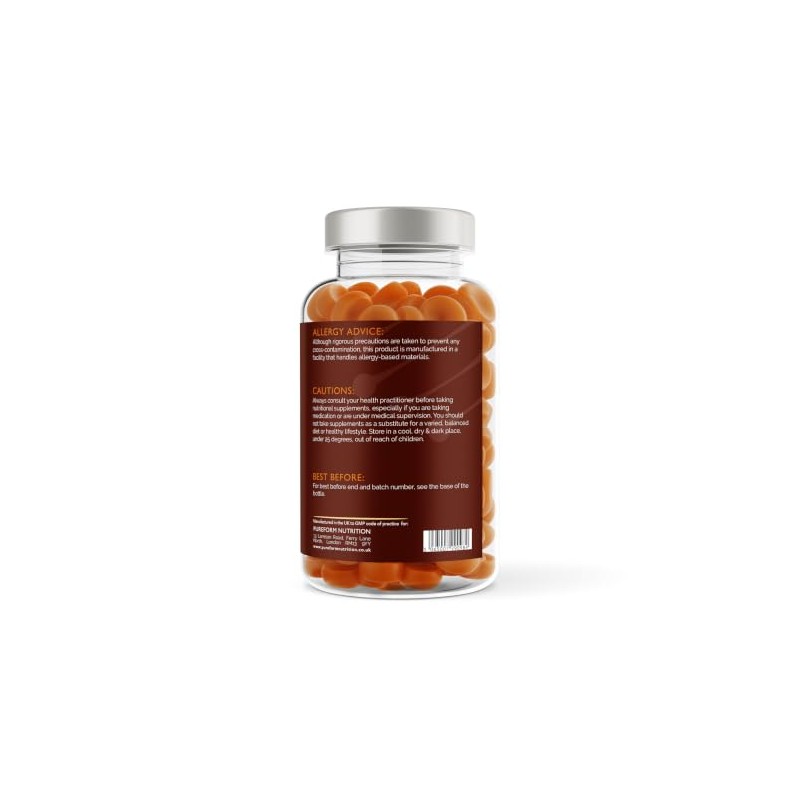 PureForm Vitamin D3 4000IU Gummies | High Strength Vitamin D