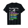 My Perfect Day Horse Riding Horse Lover Equestrian Horse T-Shirt