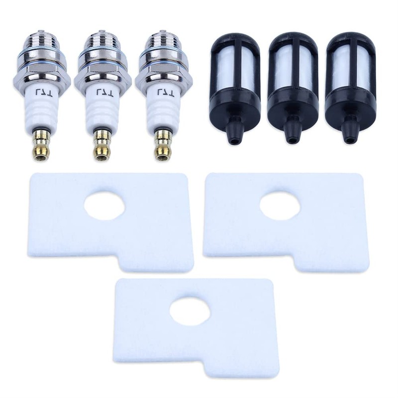 Gubeter Air Fuel Filter Spark Plug Tune Up Kit for