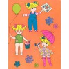 VINTAGE BABY GO BYE-BYE PAPER DOLL LASER REPRODUCTION~Org Sz UNCUT